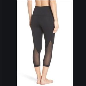 Zella High Waist Meditate Crop Leggings Sz L
